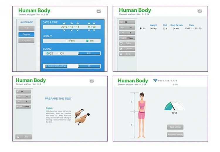 Quantum Bio Electric Body Analyzer Fitness and Health Quantum Bio Electric Body Analyzer