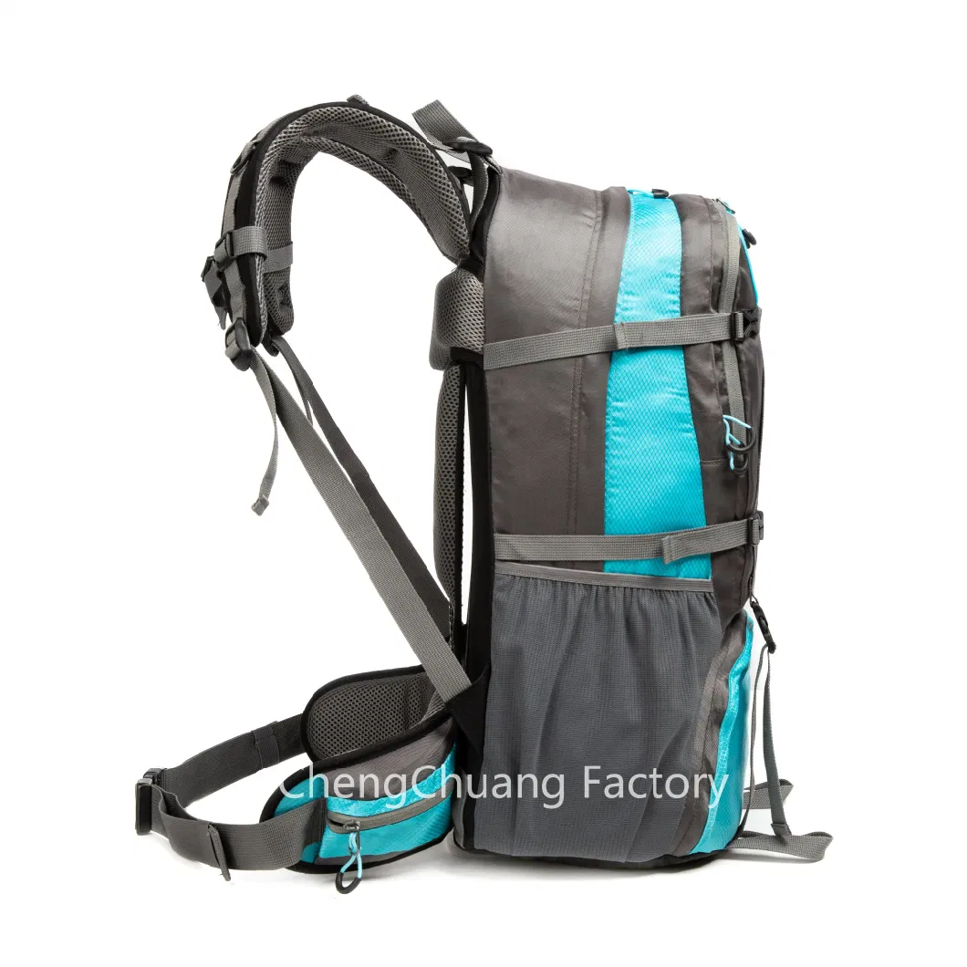 Hot Sale 40L 50L Hiking Trekking Hunting Travel Backpack Mountaineer Bag Outdoor Camping Daypack