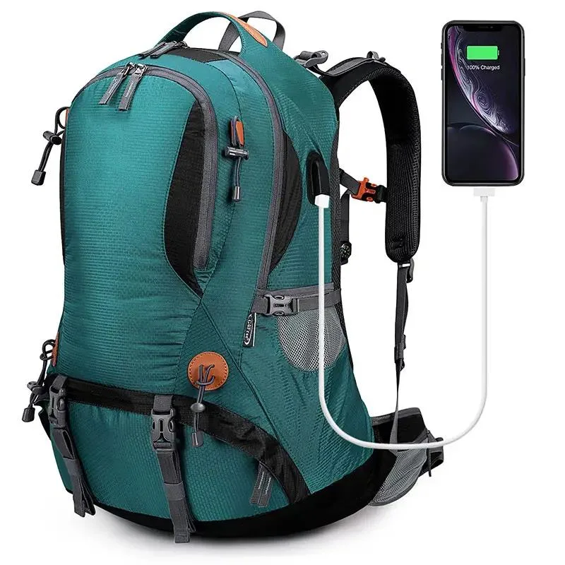 50L Hiking Waterproof Day Backpack Outdoor Camping Climbing Backpack