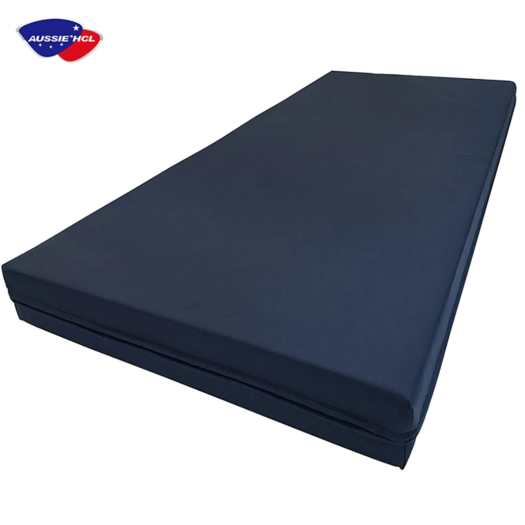 Queen Fireproof Waterproof Sleep Well Medical Style Camping Mattresses King Twin Single High Density Latex Swirl Memory Gel Rebonded Foam Mattress