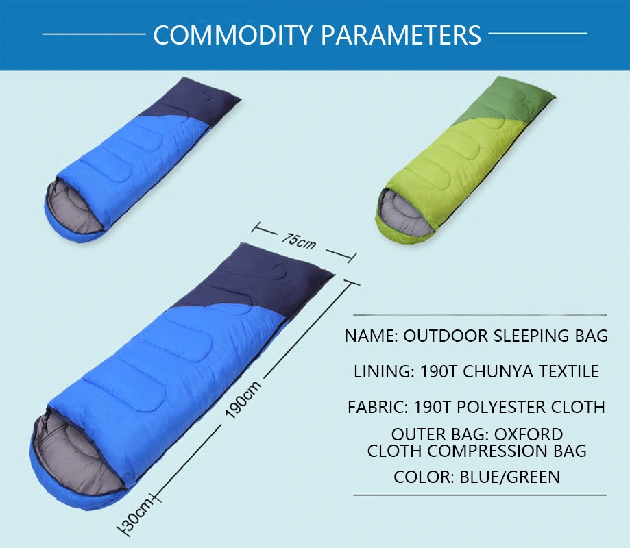 Custom Down Cold Weather Outdoor Camping Comfort Lightweight Portable Waterproof Sleeping Bag