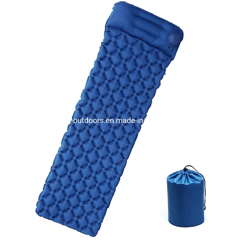 Self Inflating Camping Mat Camping Air Mattress Self Inflating Foam Sleeping Pad Blow up Camping Mat with Built-in Pump