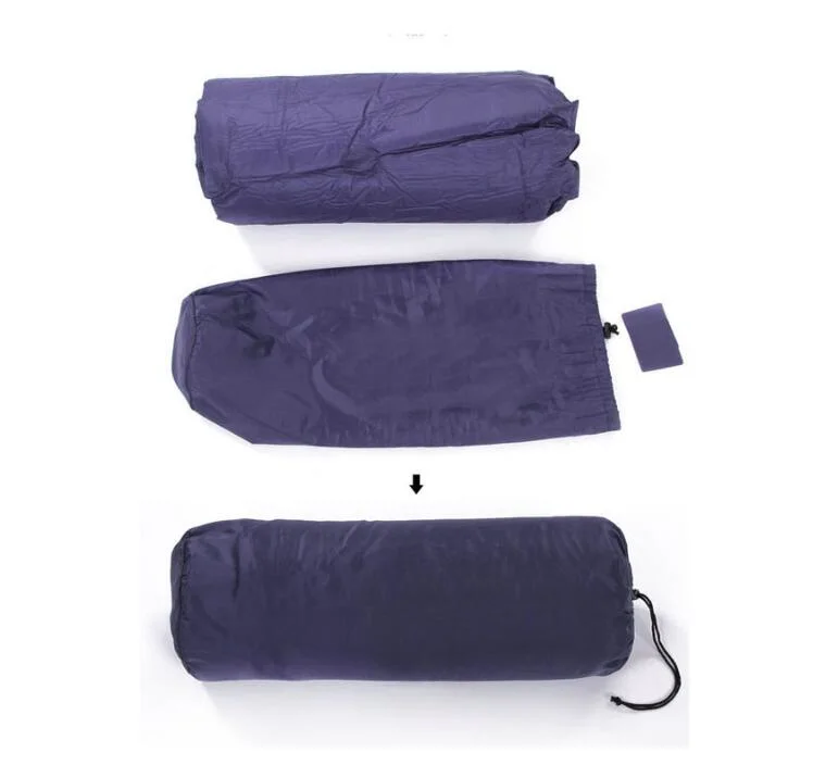 Automatic Air Cushion Camping Air Mattress for Outdoor Hiking Polyester Tuff Composite PVC