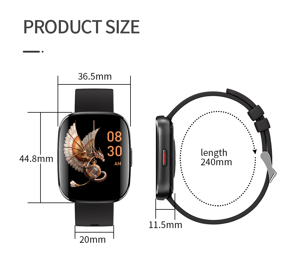 OEM ODM Sdk Smart Watches Health Fitness Tracker Bluetooth Waterproof Smartwatch