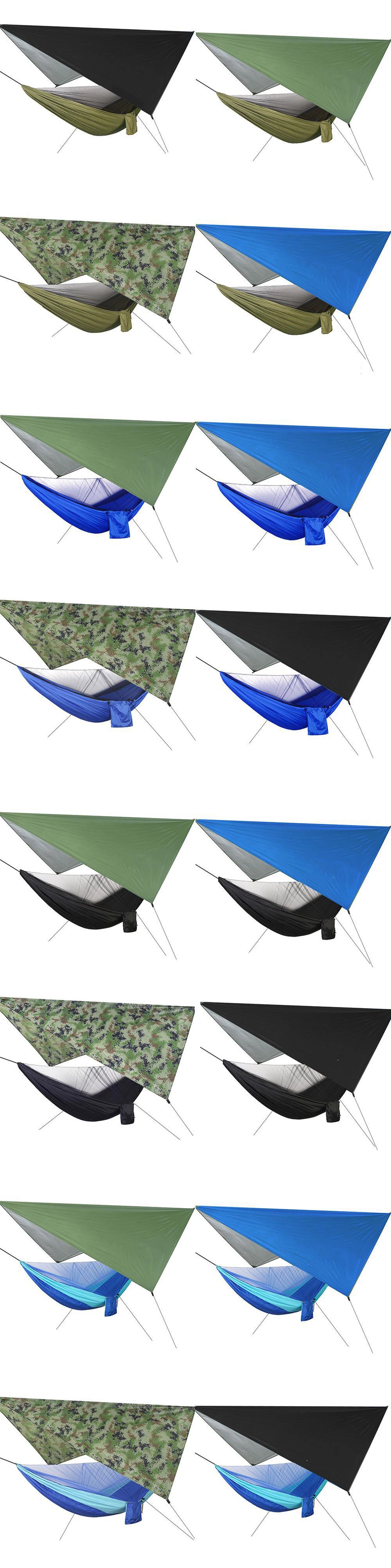 Mosquito Proof Hammock for Outdoor Camping Waterproof Mosquito Proof Air Swing Hammock with Canopy