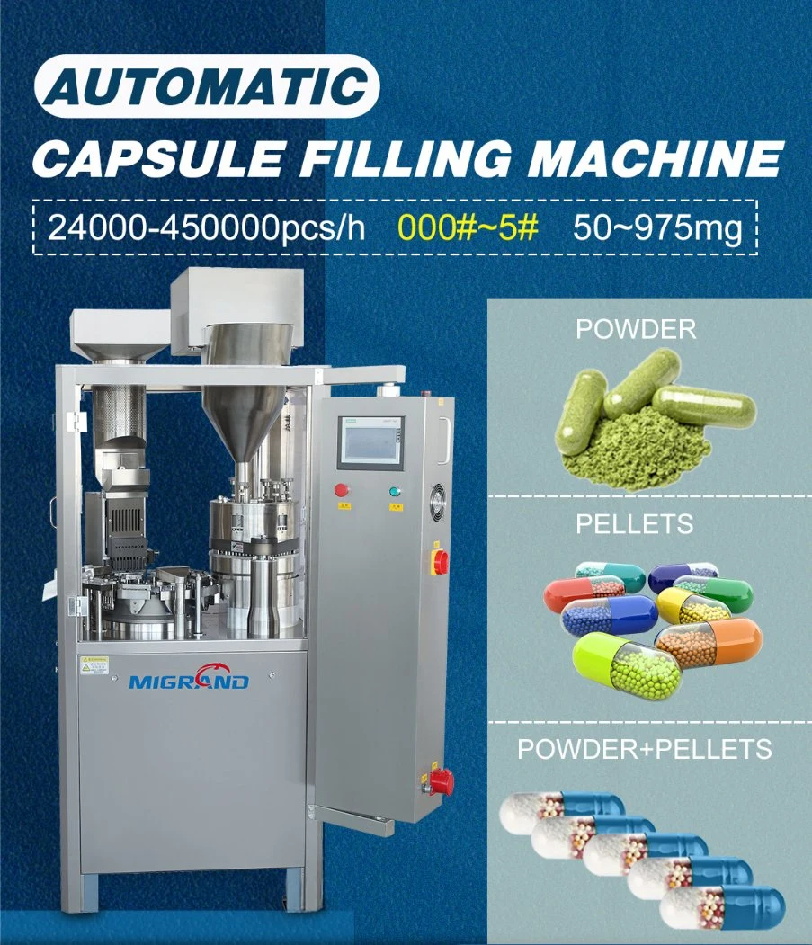 Njp 400 Sleep Formula Powder Pill Automatic Capsule Fill Machine Equipment