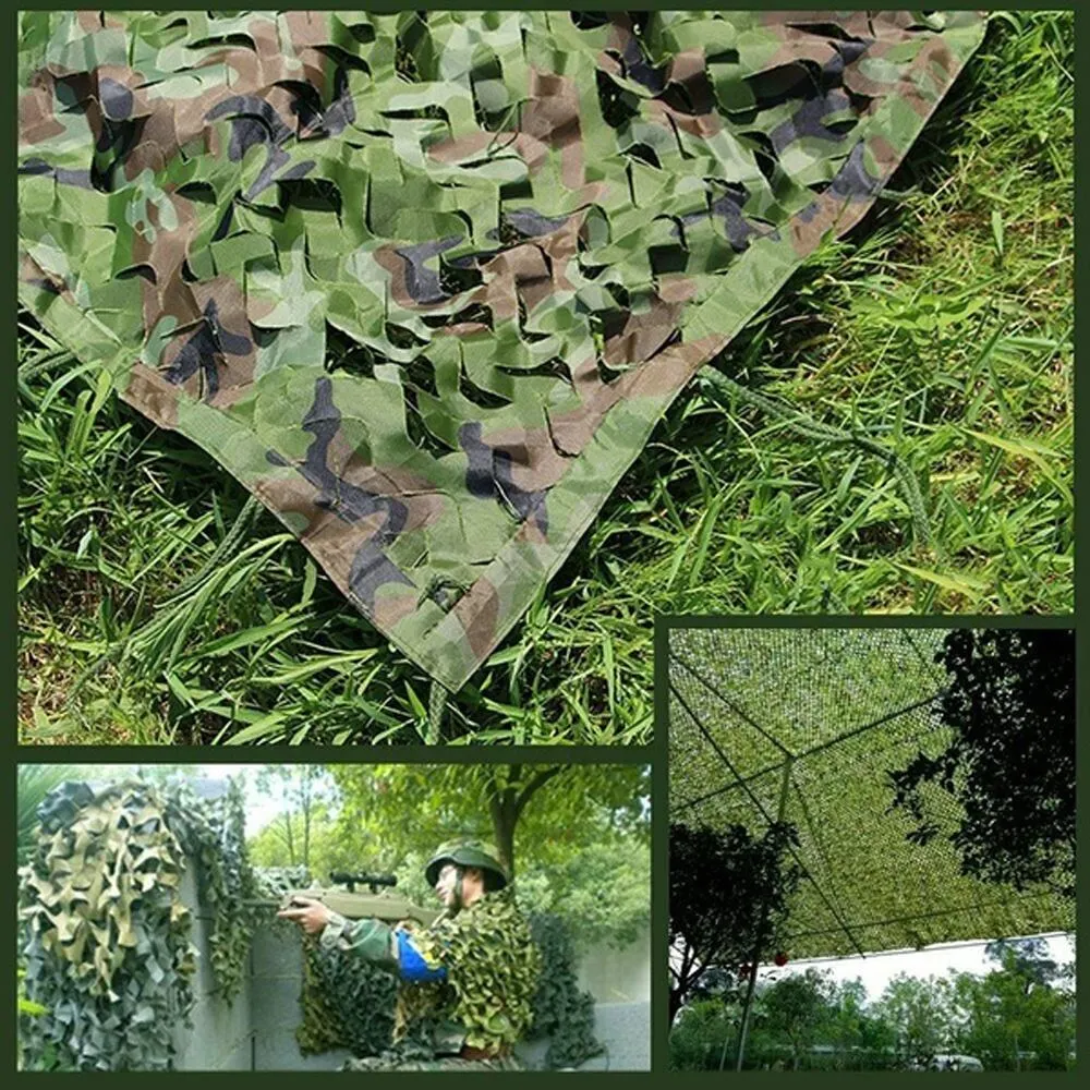 Sunshade Woodland Military Style Mesh Hunting Shade 150d Customize Camouflage Net