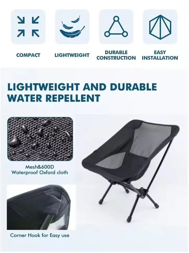 Camping Folding Chair Portable Picnic Furniture