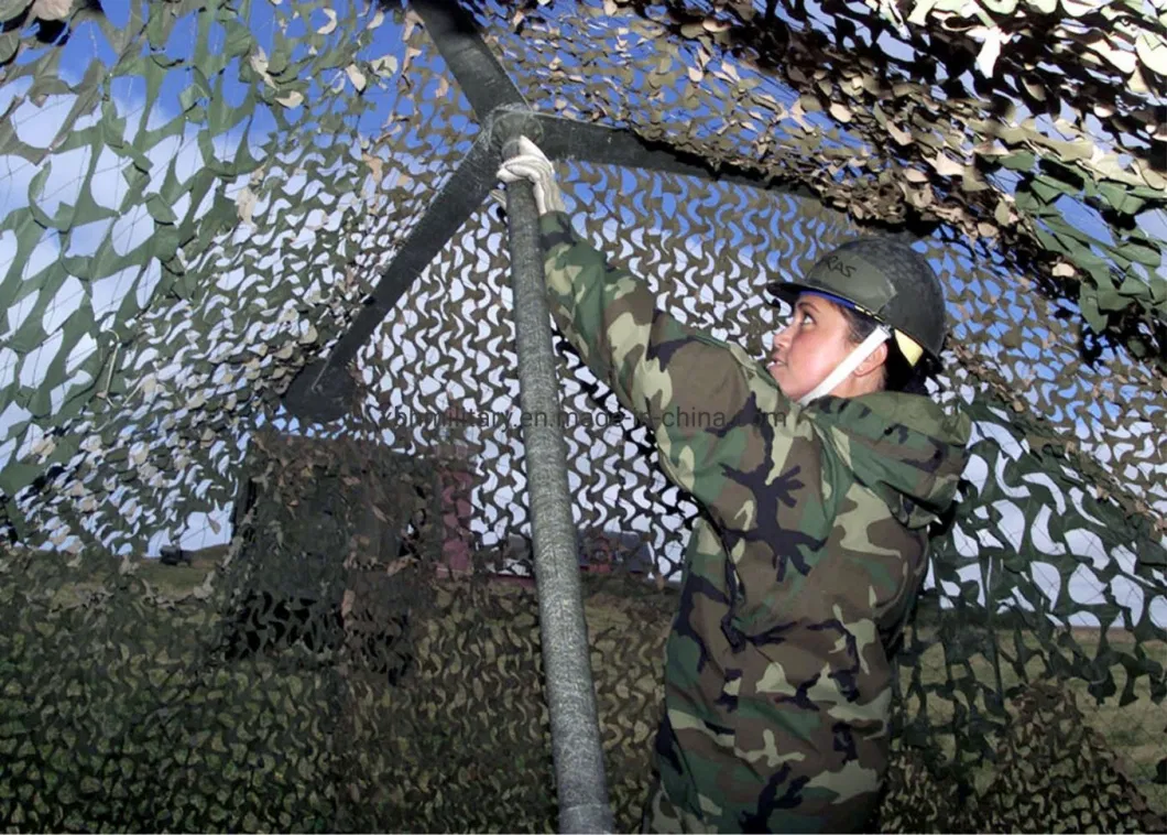 Anti Radar Fire Retardant Near Infared Camouflage Net for Tactical Use