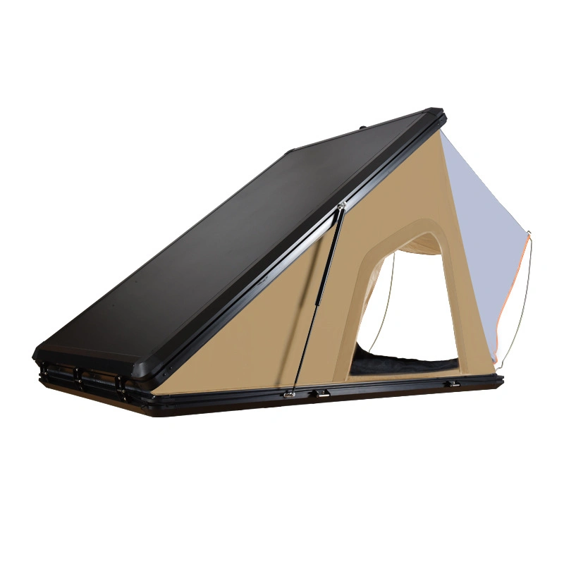 Quick Automatic Opening Camping Hiking Waterproof Aluminum Triangle Car Roof Top Tent