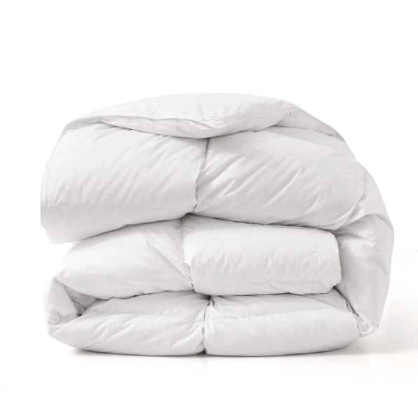 Breathable Cotton Cover Goose Feather and Down Comforter