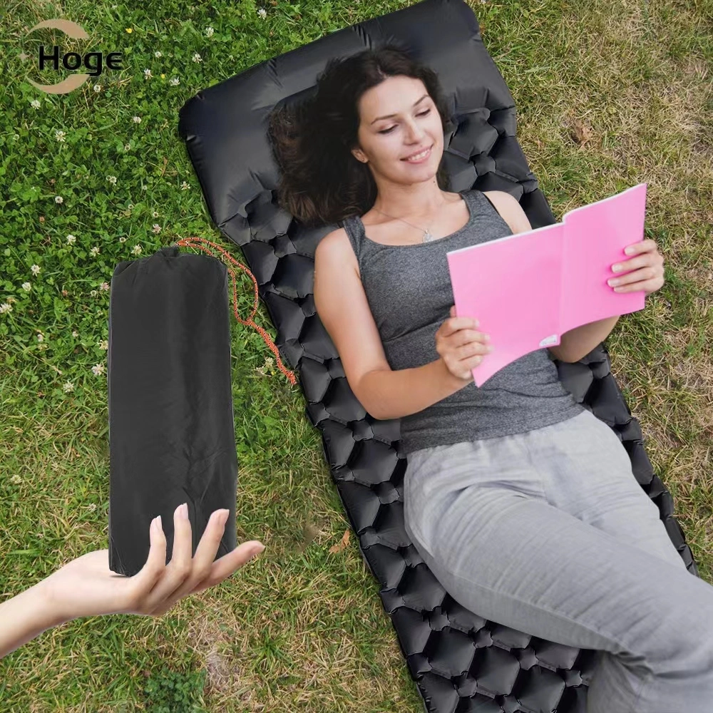 Outdoor Automatic Air Mattress Single Moisture Cushion Inflatable Camping Mattress