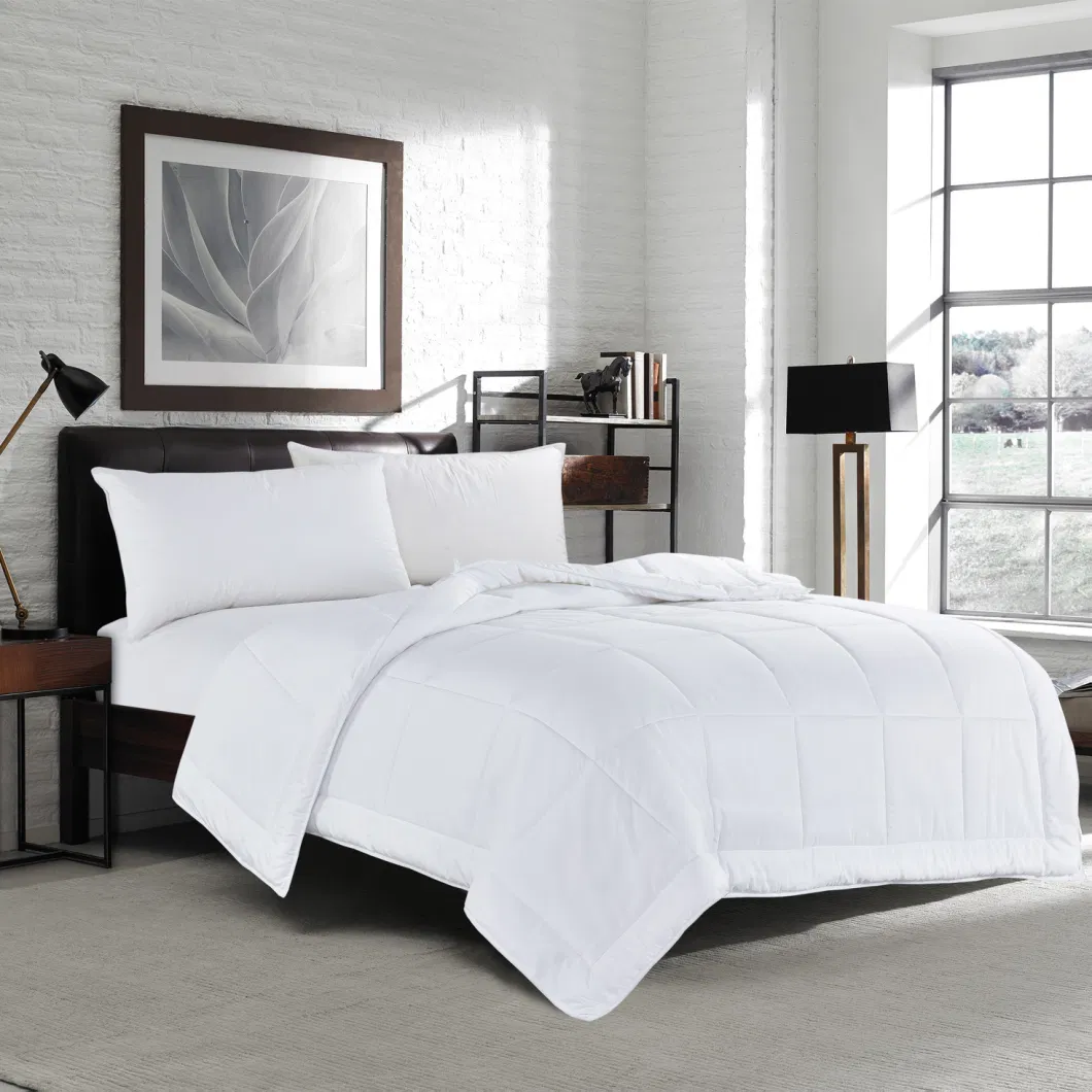 Jr218 China Supplier Hotel Queen Bed Down Feather Comforter