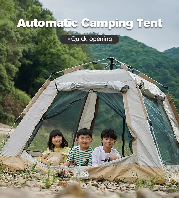 Outdoor Waterproof Beach Folding Automatic Popup Camping Tent