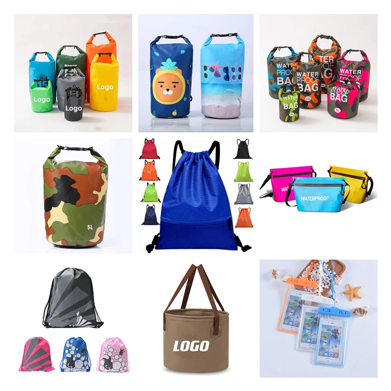 Popular Fashion PVC Outdoor Portable Dry Sack Waterproof Bag Backpack