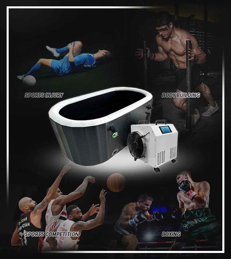 Ice Bath Chiller Ozone Cycle Use Athlete Fitness Recovery2-43 Degrees Water Cooled Cold Plunge Chiller