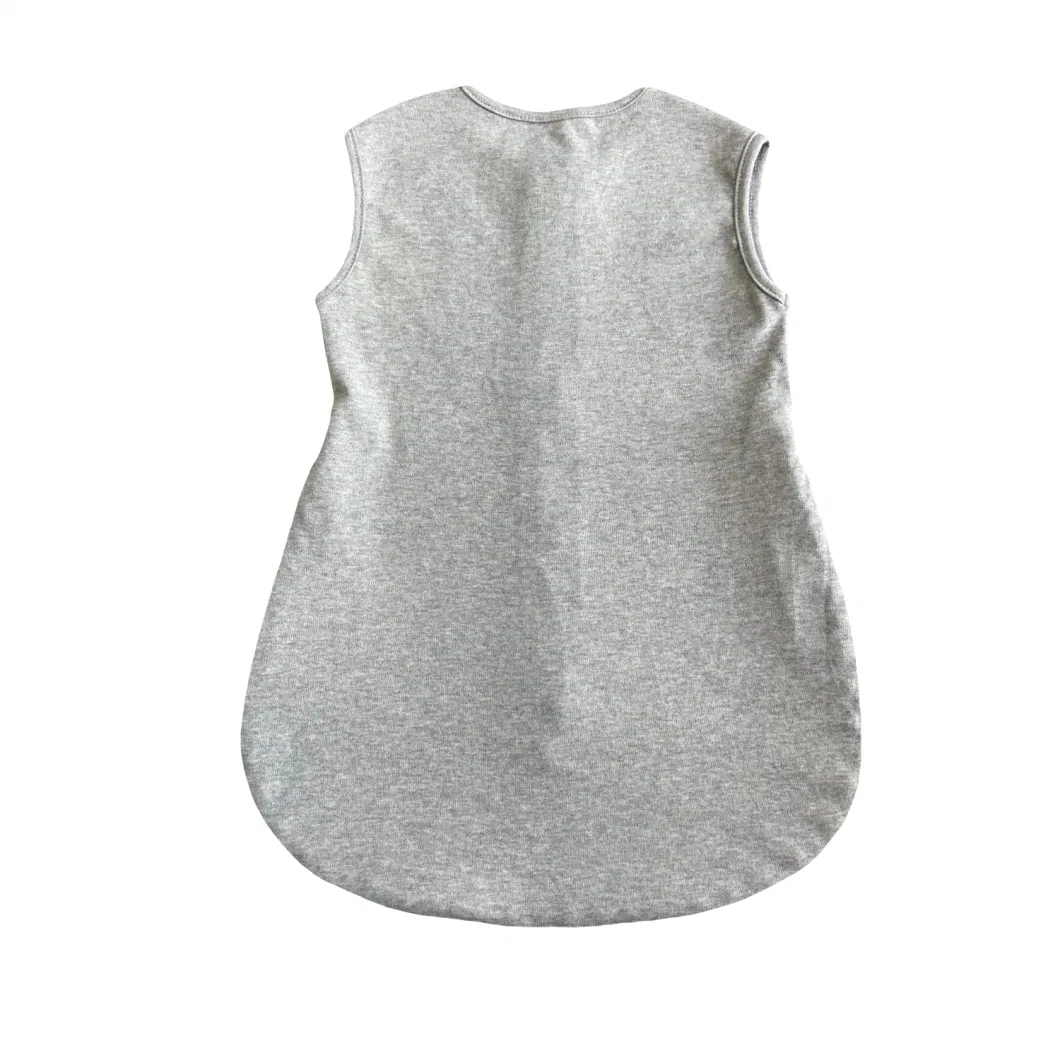 Manufacture Baby Cotton Cloth Sleeveless Sleeping Bag Comfortable Skin Friendly Sleeping Bag