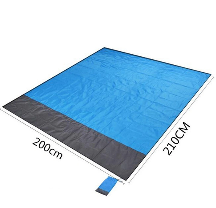 Sand Repeellant Parachute Polyester Picnic Beach Blanket Mat for Promotion Gifts