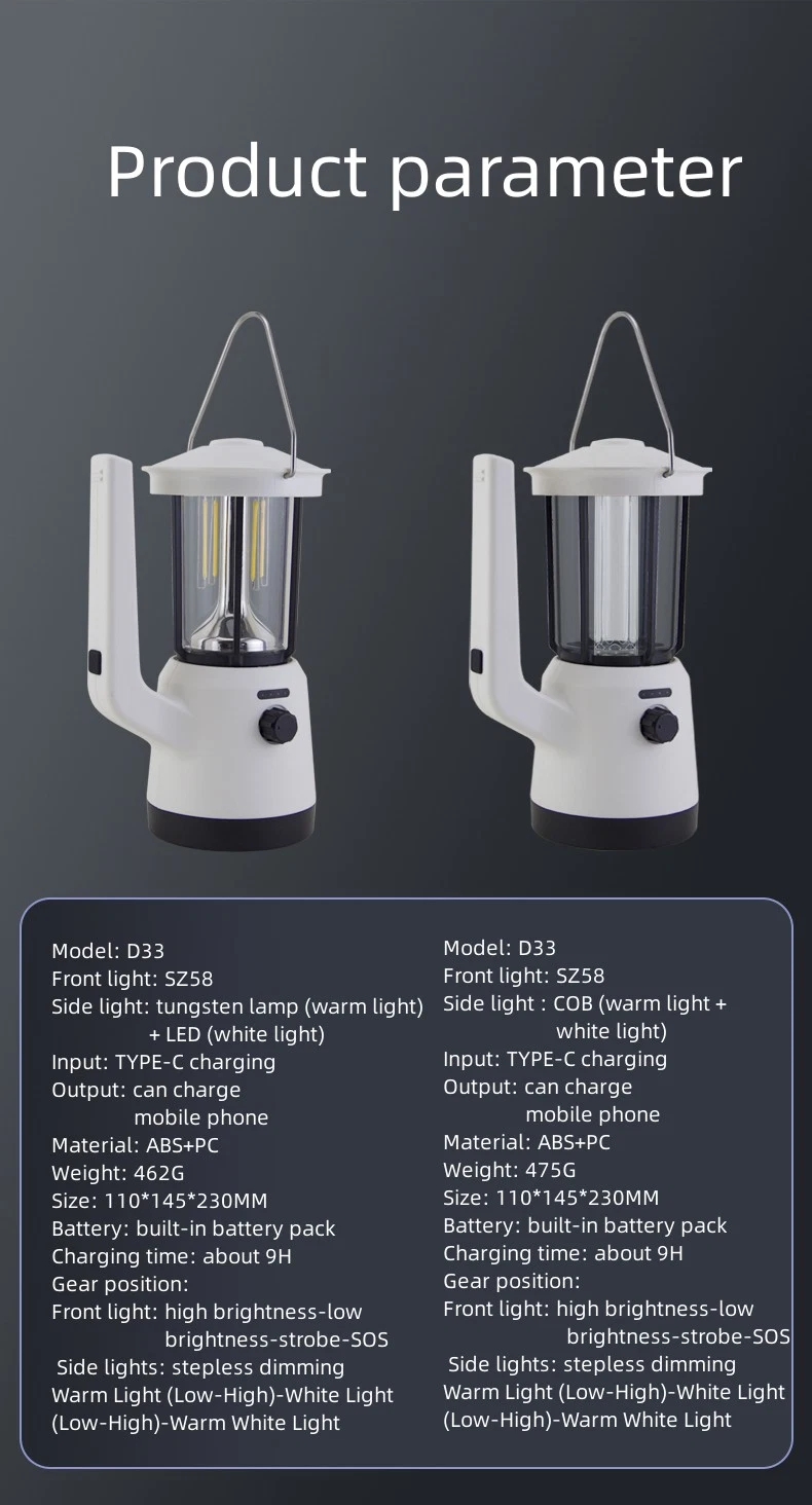 Strong Light Portable Searchlight Outdoor Light Camping Lantern