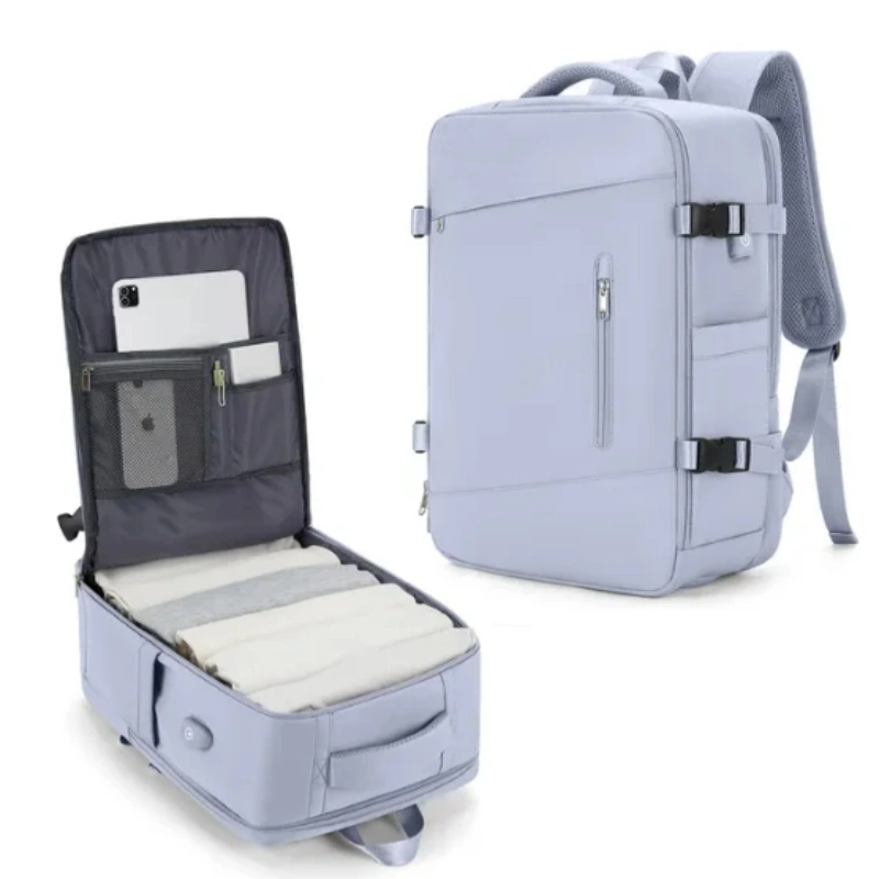 Compact Travel Laptop Flight Casual Day Backpack Hiking Sports Luggage Backpack with Laptop Compartment