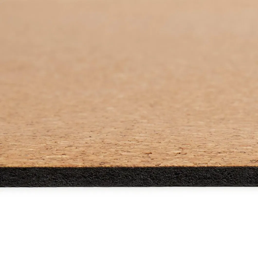 High Quality Eco-Friendly Cork Rubber Yoga Mat