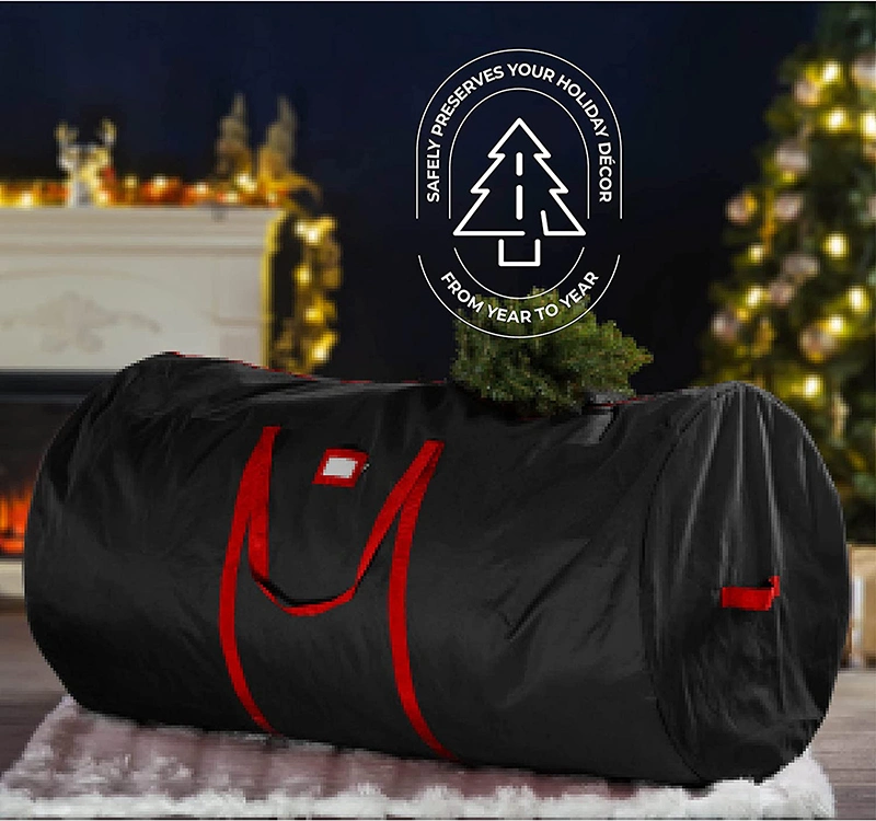 Artificial Christmas Tree Bag Moving Duffel Extra Large Christmas Tree Storage Bag with Carry Handles