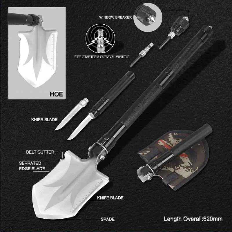 Multi Function Folding Survival Spade (#8524)