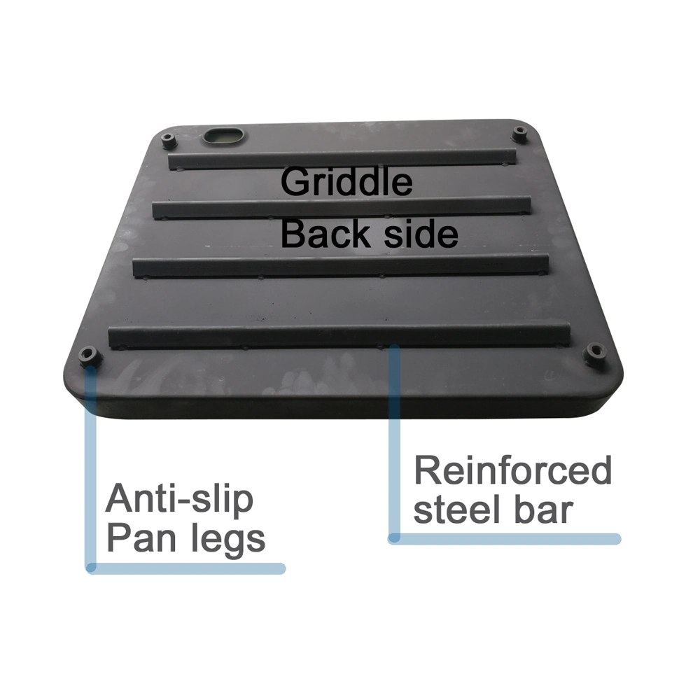 Kamado Portable Propane Gas BBQ Griddle Grill for Outdoor Camping Use