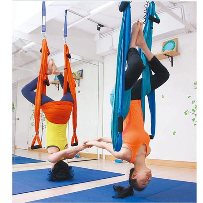 Yoga Hammock Aerial Nylon Taffeta Yoga Swing Air Fly Fabric Antigravity Aerial Yoga Hammock