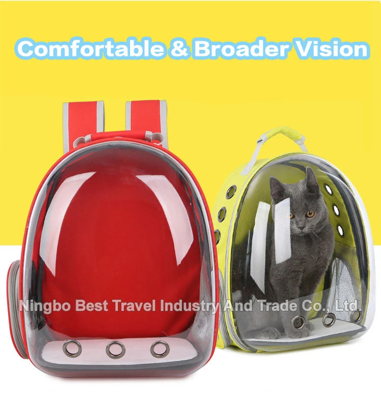 Travel Hiking Camping Small Cats Dog Bag Carrier Ventilated Breathable Pet Backpack