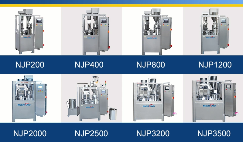 Njp 400 Sleep Formula Powder Pill Automatic Capsule Fill Machine Equipment