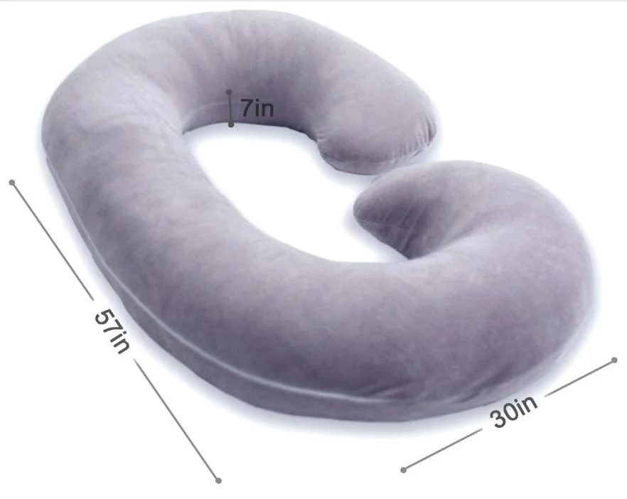 Adjustable Pregnant Women Sleeping Pillow Cushion Pad Soft Pregnancy Side Sleepers Pillow