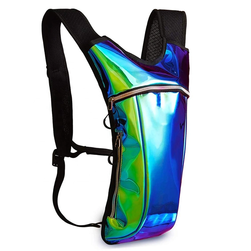 Hiking Travelling Sport Camping Holographic Water Bladder Bag Hydration Pack