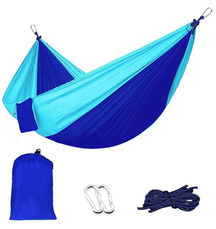 Outdoor Camping Hammok Lightweight Nylon Parachute Hammock Swings