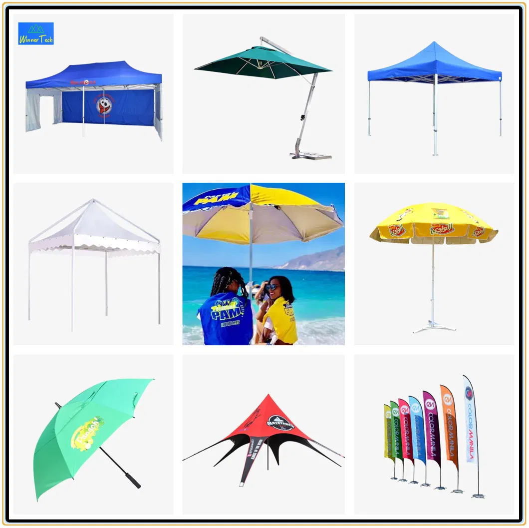 Folding Tents 3X3 Promotional Folding Custom Print Event Awning Pop up Tent Display Party Wedding Marquee Gazebo Canopy Trade Show Tents-W00002