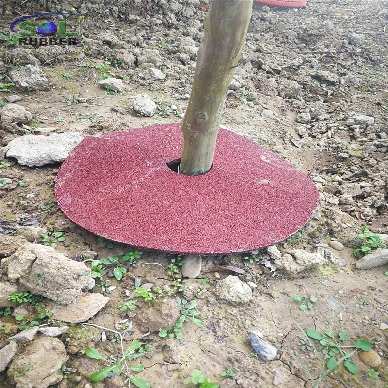 Easy to Install Maintenance Rubber Tree Rings