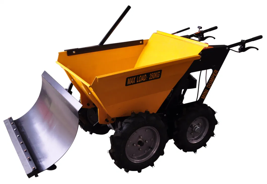 Snow Shovel Plough for Motorized Wheel Barrow Access Accessory Equipment