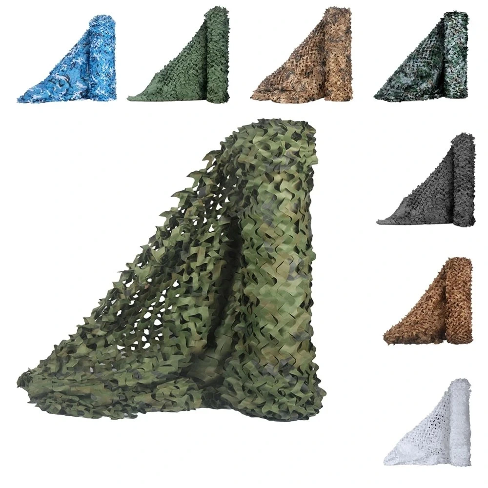 Military Camouflage Military Uniform Camouflage Net Hunting Camouflage Net Car Tent White Blue Green Black Jungle Net