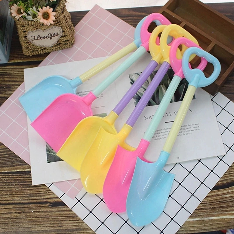 Plastic Beach Shovel for Kids Outdoor Digging Sand Snow Shovel Summer Beach Toy Child Playing Sand Tool Play House Toy