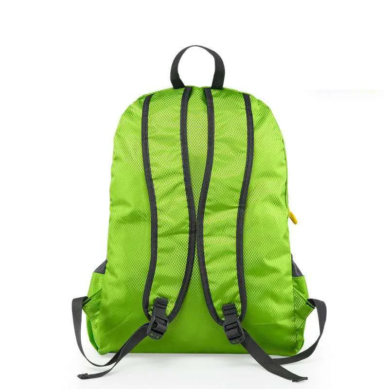 Custom Logo Hiking Travel Bag 420d 420d Polyester Casual Daypacks