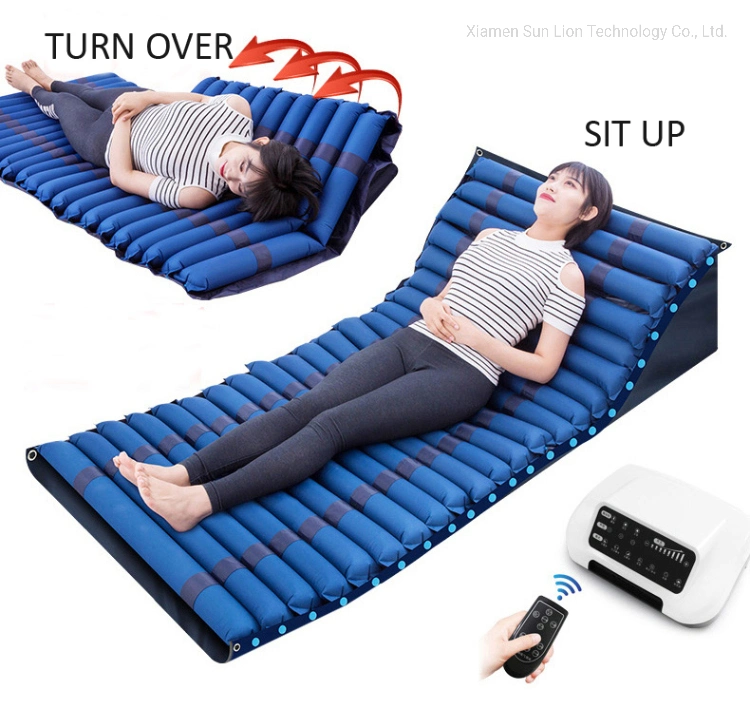 New 2023 Automatic Digital Multi-Function Anti Bedsore Alternating Pressure Air Mattress with Device