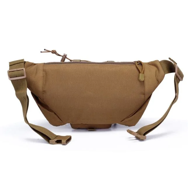 Outdoor Hiking Running Camouflage Tactical Waterproof Hip Belt Pouch Waist Bag