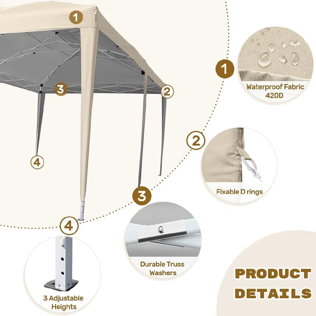 Pop up Canopy Tent Easy up Canopy Instant Folding Canopy Tent