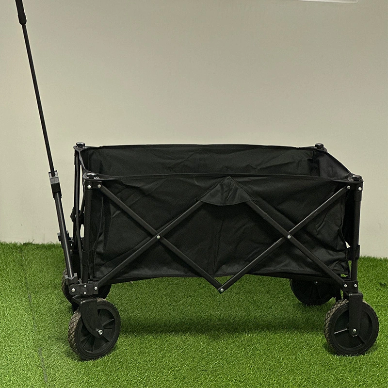 Customizable Collapsible Outdoor Wagon Cart Folding Utility Wagon Camping Beach Cart