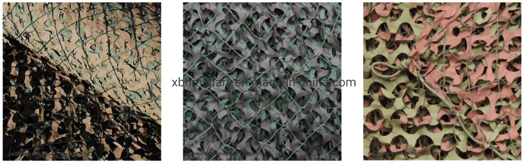 Customize Camouflage Net with Poles Camo Nets Fire Mesh Fabric Net Military Style