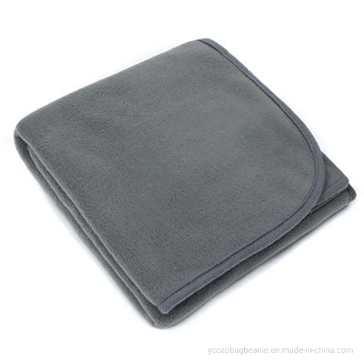 Solid Color Antipilling Picnic Polar Fleece Blanket