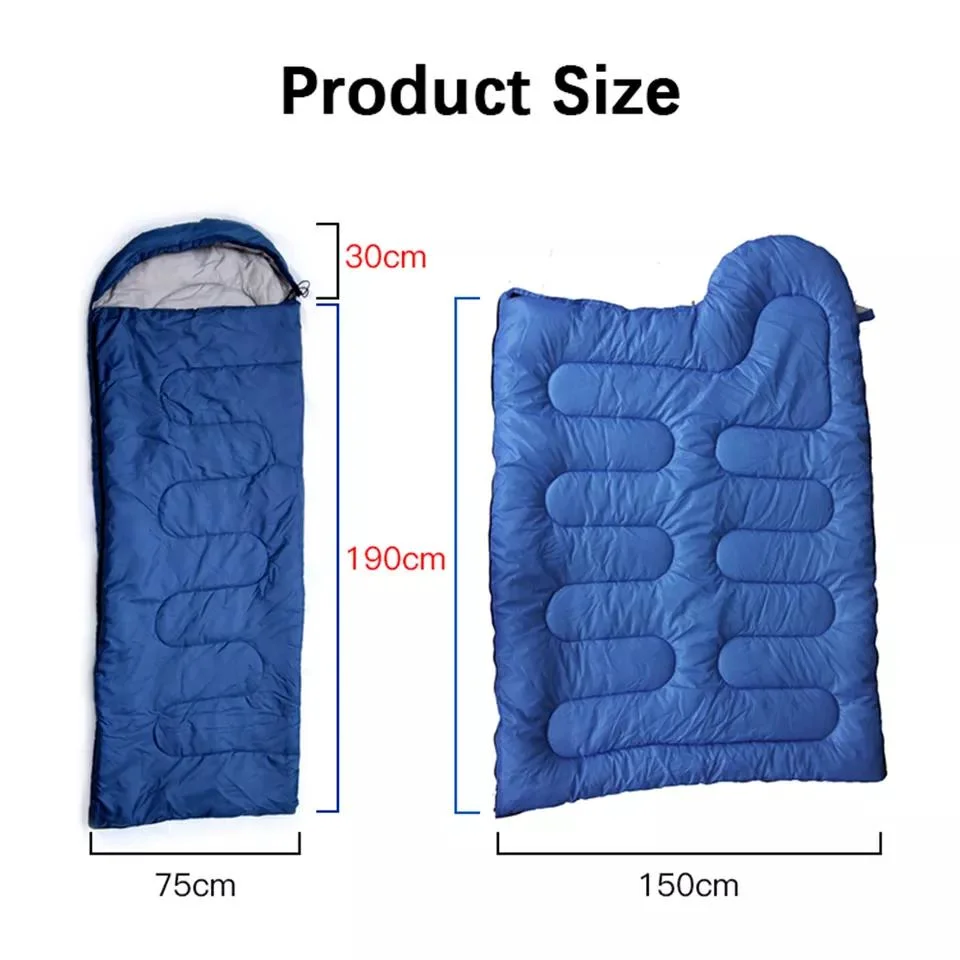 Survival Multifunction Tool Sleeping Bag Winter -20 for Outdoor Travel Camping