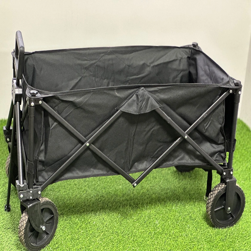 Customizable Collapsible Outdoor Wagon Cart Folding Utility Wagon Camping Beach Cart