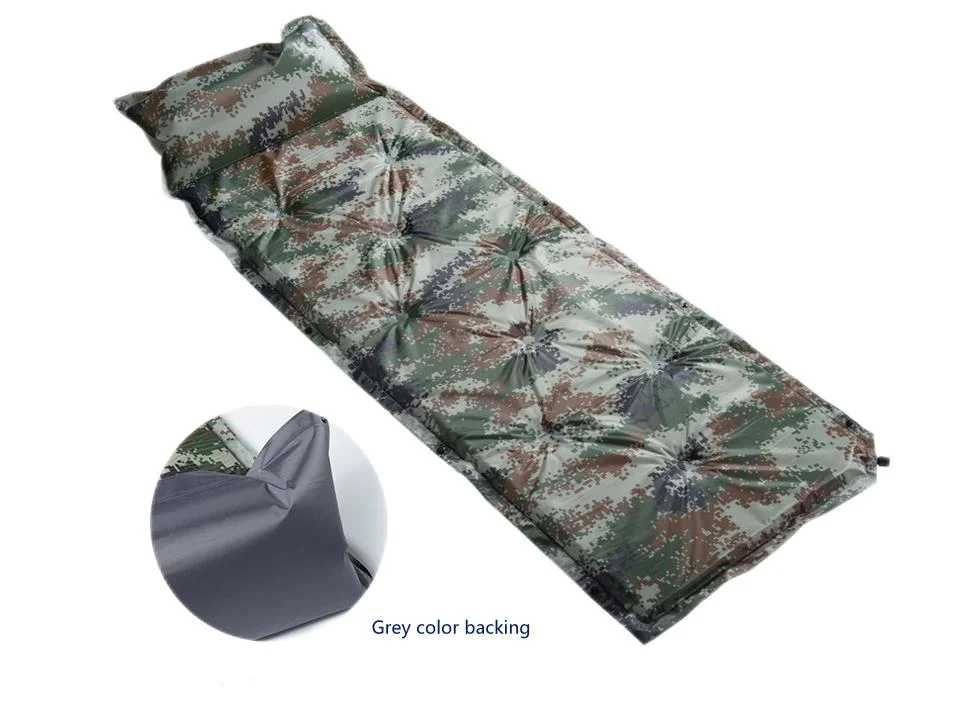 Cheap PVC Coating Self Inflating Camping Sleeping Pad for Sale