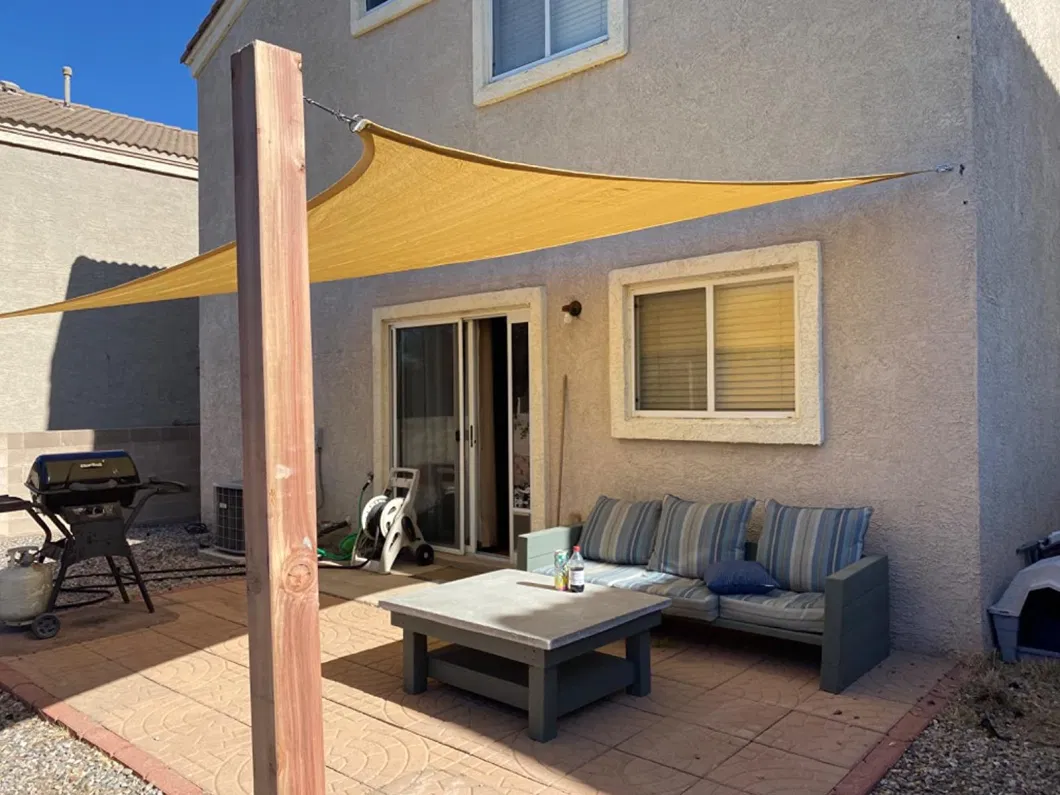 Sun Sail for Your Backyard With 95% UV Protection